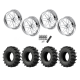 EFX MotoSlayer 33x9.5-22 Tires on JTX Forged Prism Polished Wheels