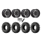 EFX MotoSlayer 30x9.5-14 Tires on MSA M45 Portal Milled Wheels