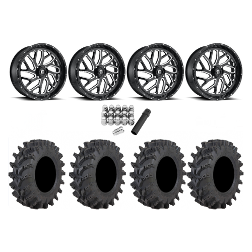 STI Outback Max 35x9-20 Tires on Fuel Triton Wheels STI Outback Max 35x9-20 Tires on Fuel Triton Wheels