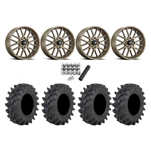 STI Outback Max 33x9-20 Tires on ITP Hurricane Bronze Wheels STI Outback Max 33x9-20 Tires on ITP Hurricane Bronze Wheels