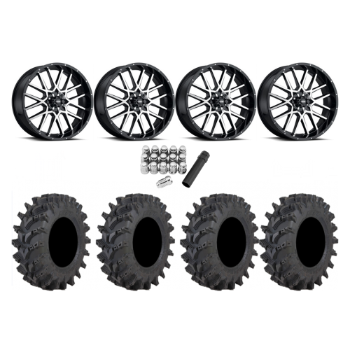 STI Outback Max 33x9-20 Tires on ITP Hurricane Machined Wheels