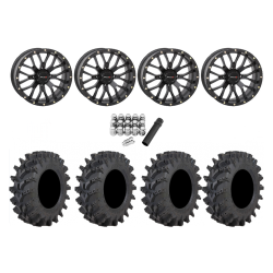 STI Outback Max 33x9-20 Tires on ST-3 Matte Black Wheels