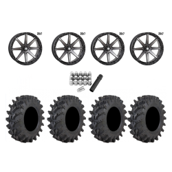 STI Outback Max 35x9-20 Tires on STI HD10 Smoke Wheels