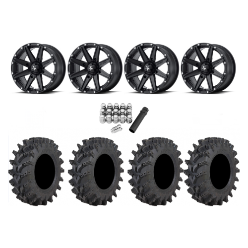 STI Outback Max 30x10-14 Tires on MSA M33 Clutch Wheels