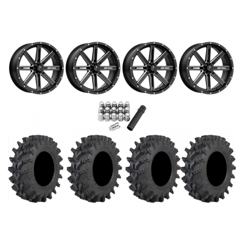 STI Outback Max 30x10-14 Tires on MSA M41 Boxer Wheels STI Outback Max 30x10-14 Tires on MSA M41 Boxer Wheels