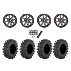 STI Outback Max 30x10-14 Tires on STI HD10 Smoke Wheels