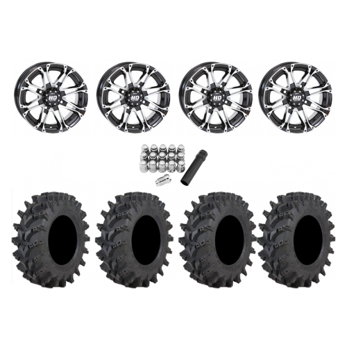 STI Outback Max 30x10-14 Tires on STI HD3 Machined Wheels