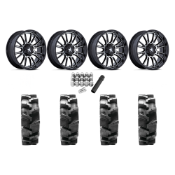 Quadboss QBT680 36x9.5-20 Tires on MSA M51 Thunderlips Machined Wheels Quadboss QBT680 36x9.5-20 Tires on MSA M51 Thunderlips Machined Wheels