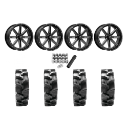 Quadboss QBT680 29x9.5-14 Tires on MSA M41 Boxer Wheels Quadboss QBT680 29x9.5-14 Tires on MSA M41 Boxer Wheels