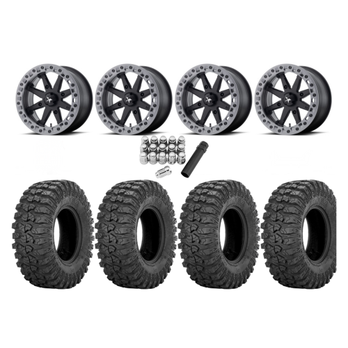 Sedona Rock-A-Billy 28x10-14 Tires on MSA M31 Lok2 Beadlock Wheels