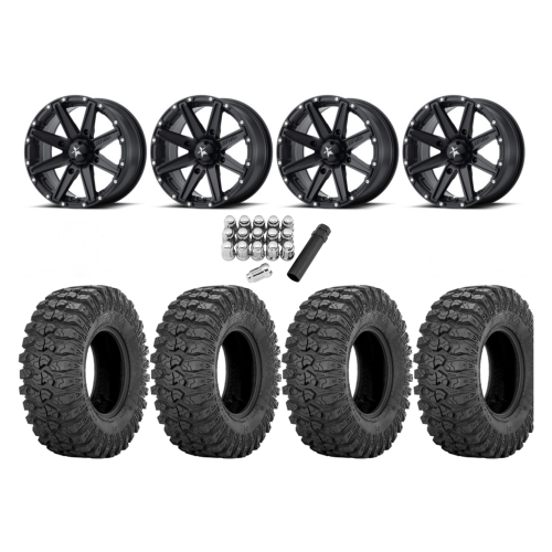 Sedona Rock-A-Billy 30x10-14 Tires on MSA M33 Clutch Wheels