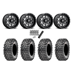 Maxxis Roxxzilla ML7 (Competition Compound) 30x10-14 Tires on Fuel Maverick Wheels Maxxis Roxxzilla ML7 (Competition Compound) 30x10-14 Tires on Fuel Maverick Wheels