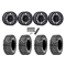 Maxxis Roxxzilla ML7 (Competition Compound) 35x10-15 Tires on Fuel Rincon Blackout Beadlock Wheels