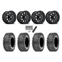 Maxxis Roxxzilla ML7 (Competition Compound) 32x10-15 Tires on Fuel Tactic Matte Black Wheels Maxxis Roxxzilla ML7 (Competition Compound) 32x10-15 Tires on Fuel Tactic Matte Black Wheels