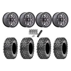 Maxxis Roxxzilla ML7 (Competition Compound) 32x10-15 Tires on Fuel Unit Matte Anthracite Wheels Maxxis Roxxzilla ML7 (Competition Compound) 32x10-15 Tires on Fuel Unit Matte Anthracite Wheels