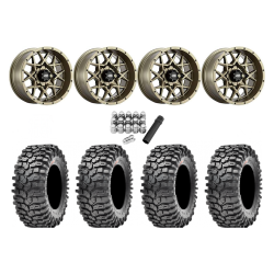 Maxxis Roxxzilla ML7 (Competition Compound) 35x10-15 Tires on ITP Hurricane Bronze Wheels Maxxis Roxxzilla ML7 (Competition Compound) 35x10-15 Tires on ITP Hurricane Bronze Wheels