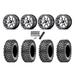Maxxis Roxxzilla ML7 (Standard Compound) 32x10-15 Tires on MSA M21 Lok Gunmetal Beadlock Wheels