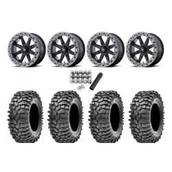 Maxxis Roxxzilla ML7 (Standard Compound) 32x10-15 Tires on MSA M31 Lok2 Satin Black Beadlock Wheels