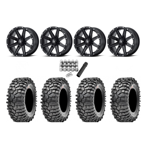 Maxxis Roxxzilla ML7 (Competition Compound) 30x10-14 Tires on MSA M33 Clutch Wheels Maxxis Roxxzilla ML7 (Competition Compound) 30x10-14 Tires on MSA M33 Clutch Wheels
