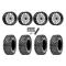 Maxxis Roxxzilla ML7 (Competition Compound) 32x10-15 Tires on MSA M38 Brute Wheels