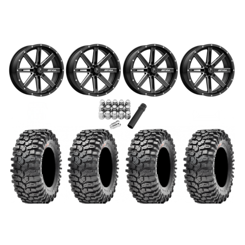 Maxxis Roxxzilla ML7 (Competition Compound) 30x10-14 Tires on MSA M41 Boxer Wheels Maxxis Roxxzilla ML7 (Competition Compound) 30x10-14 Tires on MSA M41 Boxer Wheels