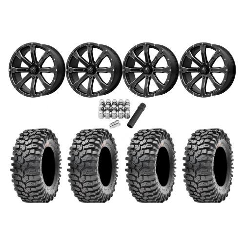 Maxxis Roxxzilla ML7 (Competition Compound) 32x10-14 Tires on MSA M42 Bounty Wheels Maxxis Roxxzilla ML7 (Competition Compound) 32x10-14 Tires on MSA M42 Bounty Wheels