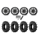 BKT TR 171 33x9.5-16 Tires on ITP Hurricane Wheels