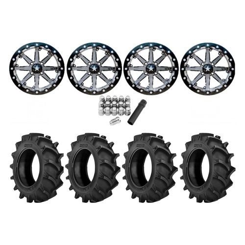 BKT TR 171 33x9.5-16 Tires on MSA M21 Lok Beadlock Wheels