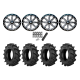 BKT TR 171 33x9.5-16 Tires on MSA M21 Lok Beadlock Wheels