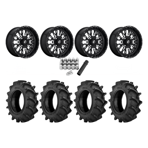 BKT TR 171 33x8-18 Tires on Fuel Stroke Wheels BKT TR 171 33x8-18 Tires on Fuel Stroke Wheels