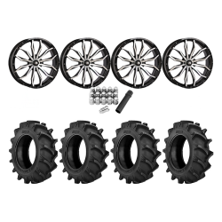 BKT TR 171 37x9.5-20 Tires on HL21 Machined Wheels