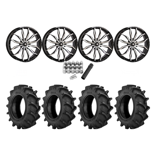 BKT TR 171 37x9.5-20 Tires on HL21 Machined Wheels