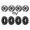 BKT TR 171 35x9.5-18 Tires on MSA M31 Lok2 Beadlock Wheels