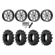 BKT TR 171 42x9.5-24 Tires on MSA M38 Brute Wheels