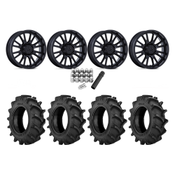 BKT TR 171 35x8.3-20 Tires on MSA M51 Thunderlips Matte Black Wheels
