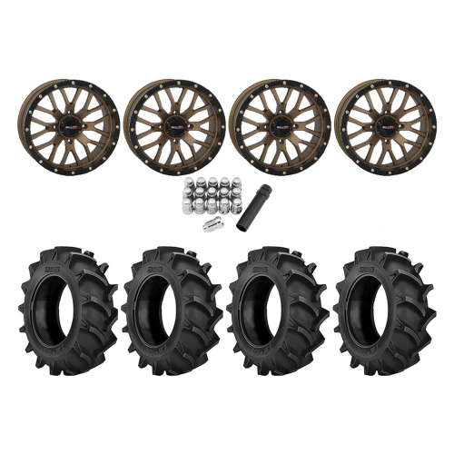 BKT TR 171 33x8-18 Tires on ST-3 Bronze Wheels BKT TR 171 33x8-18 Tires on ST-3 Bronze Wheels