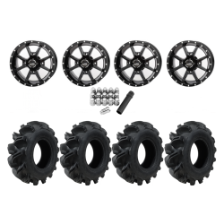 Interco Vampire EDL 28x10-14 Tires on Frontline 556 Gloss Black Wheels