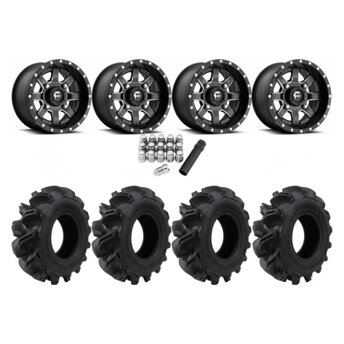 Interco Vampire EDL 30x9-14 Tires on Fuel Maverick Wheels