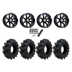 Interco Vampire EDL 30x9-14 Tires on MSA M12 Diesel Wheels