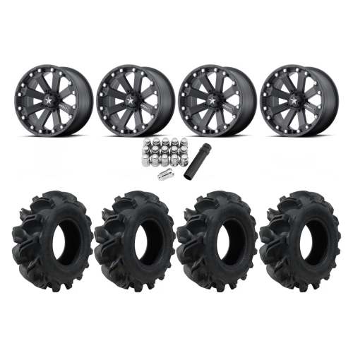 Interco Vampire EDL 28x10-14 Tires on MSA M20 Kore Wheels