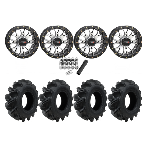 Interco Vampire EDL 28x10-14 Tires on ST-3 Machined Wheels