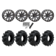 Interco Vampire EDL 28x10-14 Tires on ST-3 Matte Black Wheels