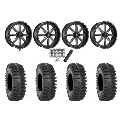 System 3 XT400 40x9.5-24 Tires on Fuel Maverick Wheels System 3 XT400 40x9.5-24 Tires on Fuel Maverick Wheels