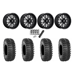 System 3 XT400 40x9.5-24 Tires on Fuel Stroke Wheels System 3 XT400 40x9.5-24 Tires on Fuel Stroke Wheels