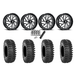 System 3 XT400 40x9.5-24 Tires on Fuel Triton Wheels System 3 XT400 40x9.5-24 Tires on Fuel Triton Wheels