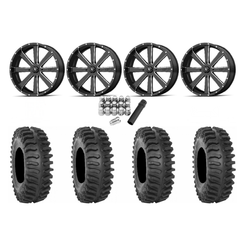 System 3 XT400 33x9.5-20 Tires on MSA M34 Flash Wheels