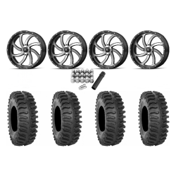 System 3 XT400 35x9.5-20 Tires on MSA M36 Switch Machined Wheels