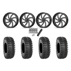 System 3 XT400 35x9.5-20 Tires on MSA M36 Switch Milled Wheels