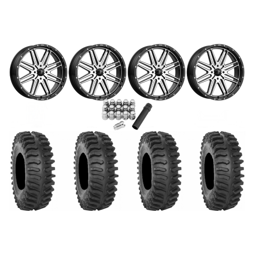System 3 XT400 40x9.5-24 Tires on MSA M38 Brute Wheels