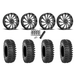 System 3 XT400 35x9.5-20 Tires on MSA M46 Blade Milled Wheels